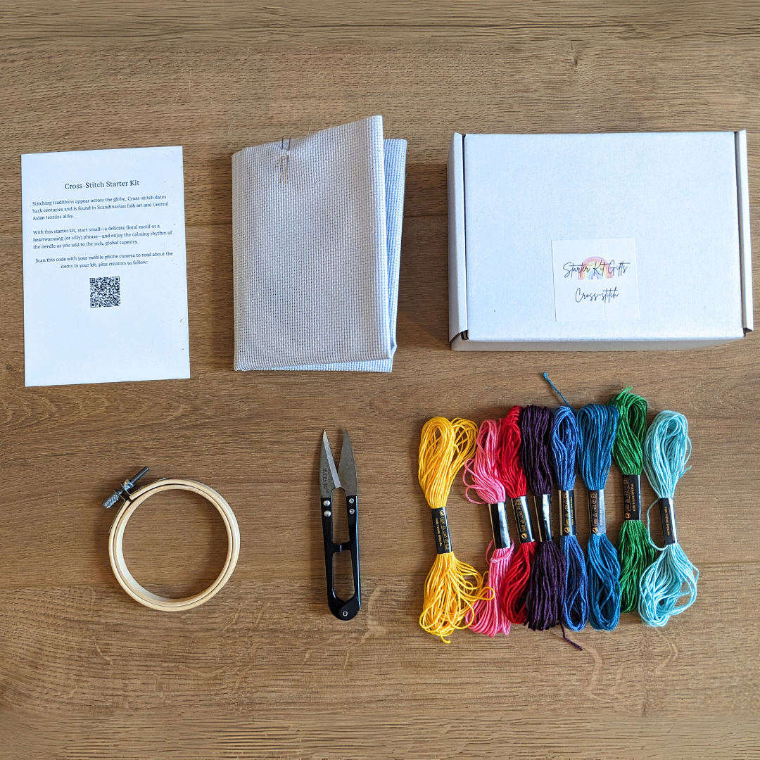 Cross-stitch starter kit